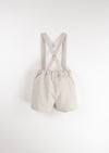 Popelin Sand Dungaree with Strap