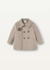 Popelin Stone Wool Coat