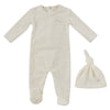Kipp Blue Cloud Nine Footie/Hat