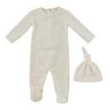 Kipp Pink Cloud Nine Footie/Hat