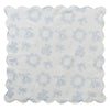 Kipp White Blue Petit Toile Blanket