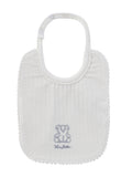 Kipp Blue Teddy Bib