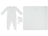 Kipp White Pink Petit Ours Layette Set