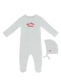 Kipp Red Mon Bebe Footie/Hat