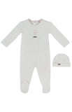 Kipp Pink Atelier Bunny Footie/Hat
