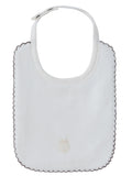 Kipp Taupe Fur Ever Yours Bib