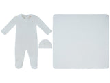 Kipp White Classic Bib Layette Set