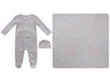 Kipp Pink Petit Petal Layette Set