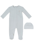 Kipp White Soft Wool Footie/Hat