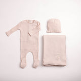Bee & Dee Ballerina Pink to the Moon Layette Set