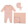 Mabel Tea Rose Juliette Layette Set