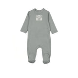 Bonne Bonne Stone Blue Bliss Bebe Footie