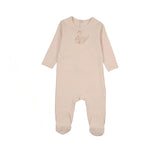 Bonne Bonne Soft Pink Swanlily Footie