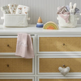 Domani Ivory Boucle Small Storage Basket