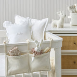 Domani Ivory Boucle Crib Organizer