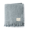 Domani Cinza Blue Waffle Muslin Blanket