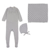 Mema Knit Blue Bebe Knit Set