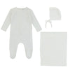 Noggi Ivory Trim Layette Set