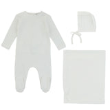 Noggi Ivory Trim Layette Set