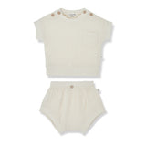 1+in the family Ivory Tee and Bloomer Set