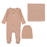 Lilette Pink Doll Embroidered Layette Set