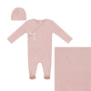 Bebe Bella Pink Wrap Layette Set