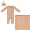 Fragile Maple Sugar Leaf Layette Set