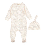 MarMar Petit Fleurs Footie and Hat
