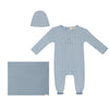 Bebe Bella Blue Mist Pointelle Cherry Layette Set
