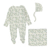 Lovely Littles Blue Hydrangea Layette Set