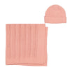 Louis Louise Pink Knit Kiwi Hat and Blanket