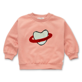 Sproet & Sprout Peach Parfait Saturn Sweatshirt