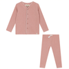 Neuf Pink with White Piping Pajamas