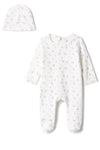CG Cream/Forest Fine Leaf Print Set