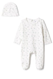 CG Cream/Forest Fine Leaf Print Set