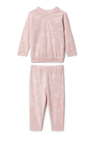 Whipped Cocoa Pink Embossed Star Pajamas