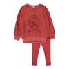 Lil Legs Mineral Red Emblem Sweatshirt Set