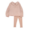 Analogie Dusty Pink Wash Sweatshirt Set
