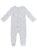 Kipp Pink Little Crown Footie and Hat