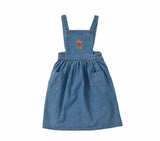 Wander & Wonder Denim Tulip Pinafore Dress