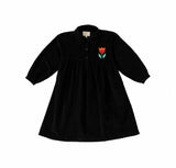 Wander & Wonder Black Corduroy Lotte Dress