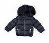 Colmar Navy Baby Jacket + Fur - 24m