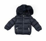 Colmar Navy Baby Jacket + Fur
