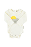 Piupiuchick Ecru/Sun Bodysuit