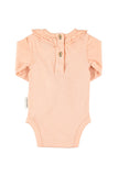 Piupiuchick Pink/Red Apple Bodysuit