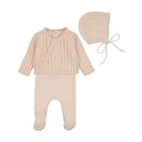 Bee & Dee Champagne Pink Dainty Sweater Outfit