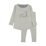 Bee & Dee Blue Mist Little Tot Pajama