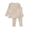 Bee & Dee Organic Paper Girls Print Pajama