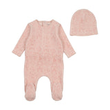 Bee & Dee Pinkalicious Babyland Toile Footie/Beanie