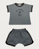 Bene Bene Blue Marine T-shirt and Shorts